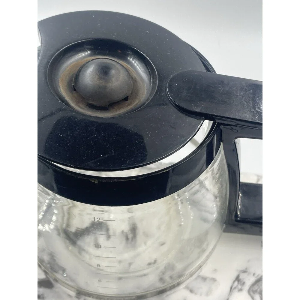 ✅ CUISINART ✅ Replacement 12 Cup Glass Coffee Maker CARAFE POT DECANTER ✅ Black